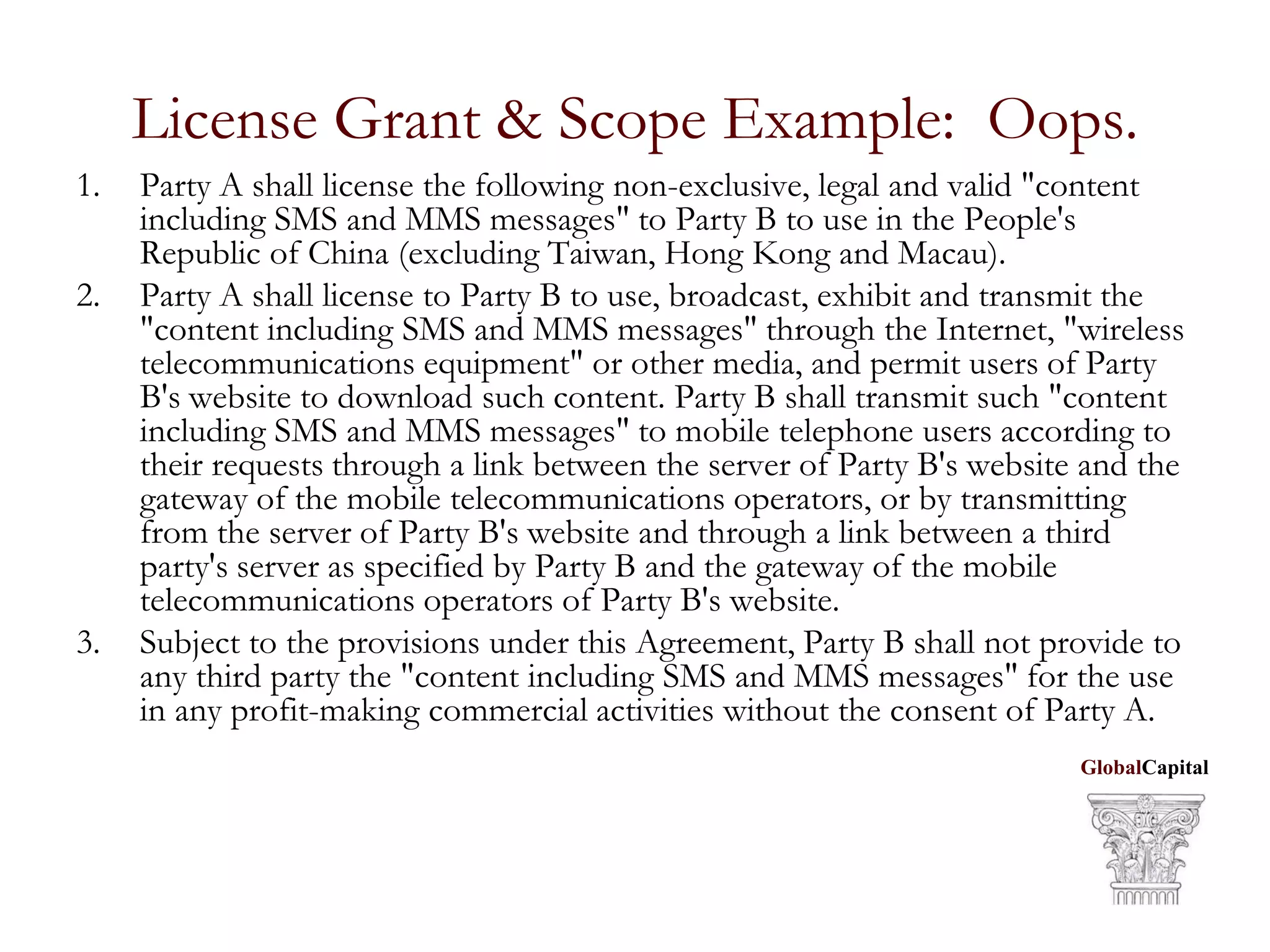 21st Century Licensing Strategies