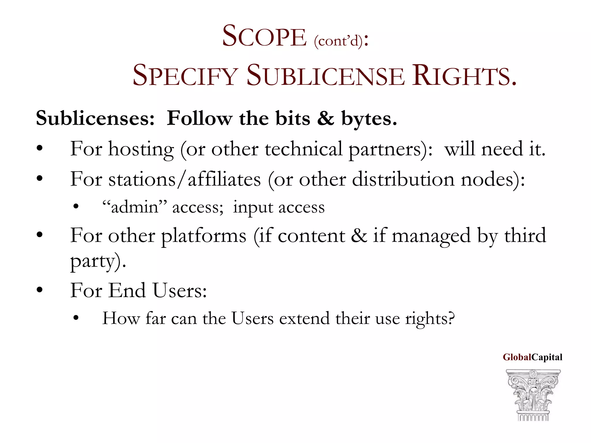 21st Century Licensing Strategies