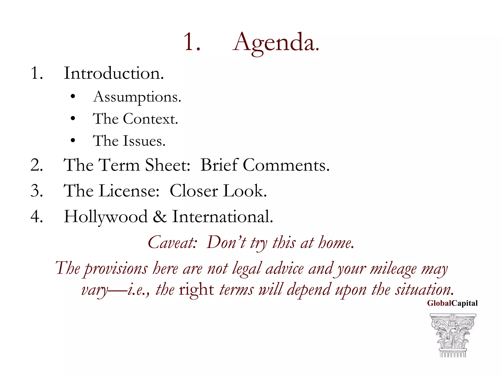 21st Century Licensing Strategies