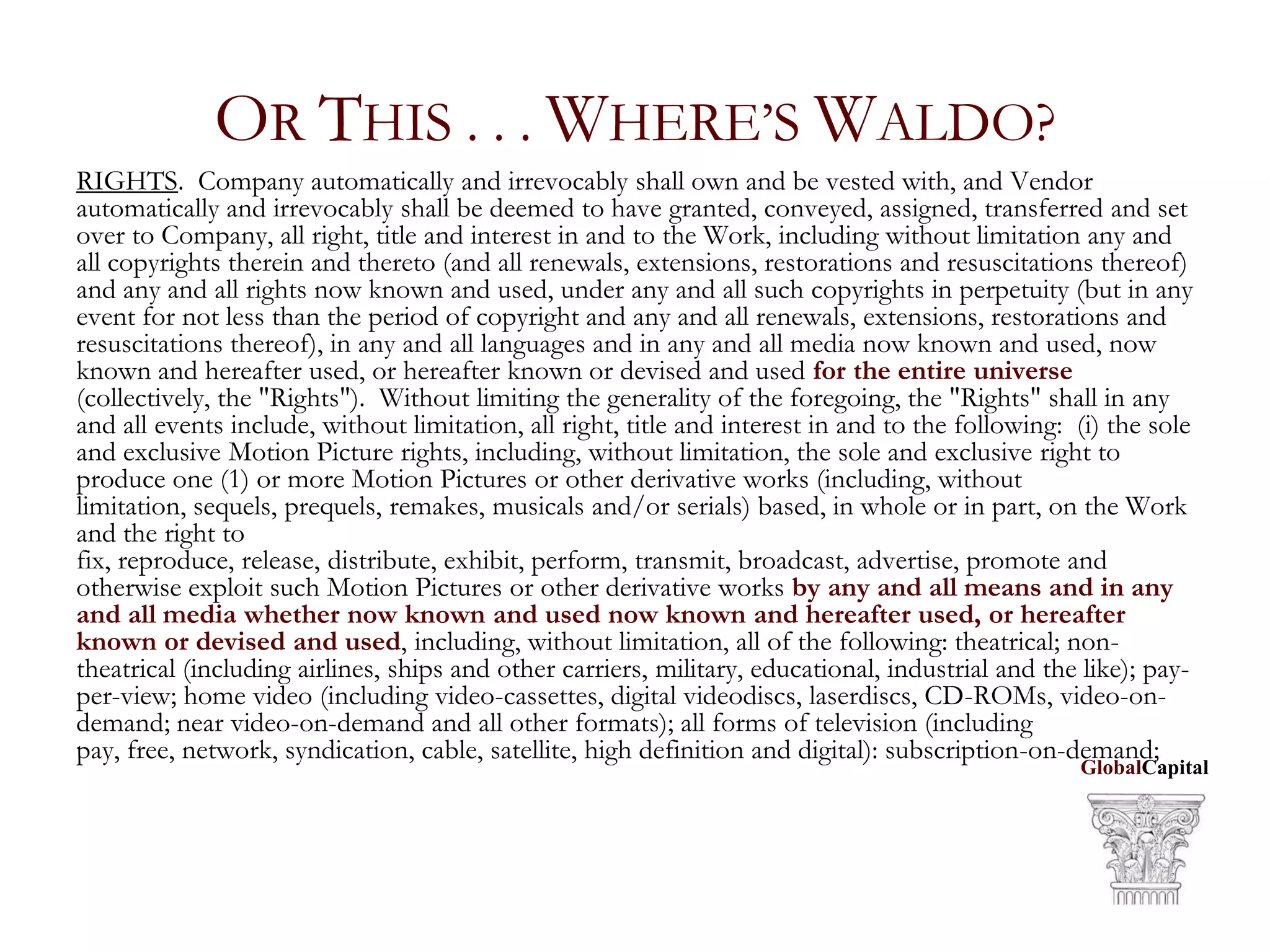 21st Century Licensing Strategies