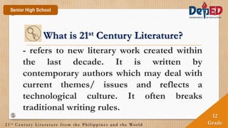 21st CENTURY LITERARY GENRES.pptx