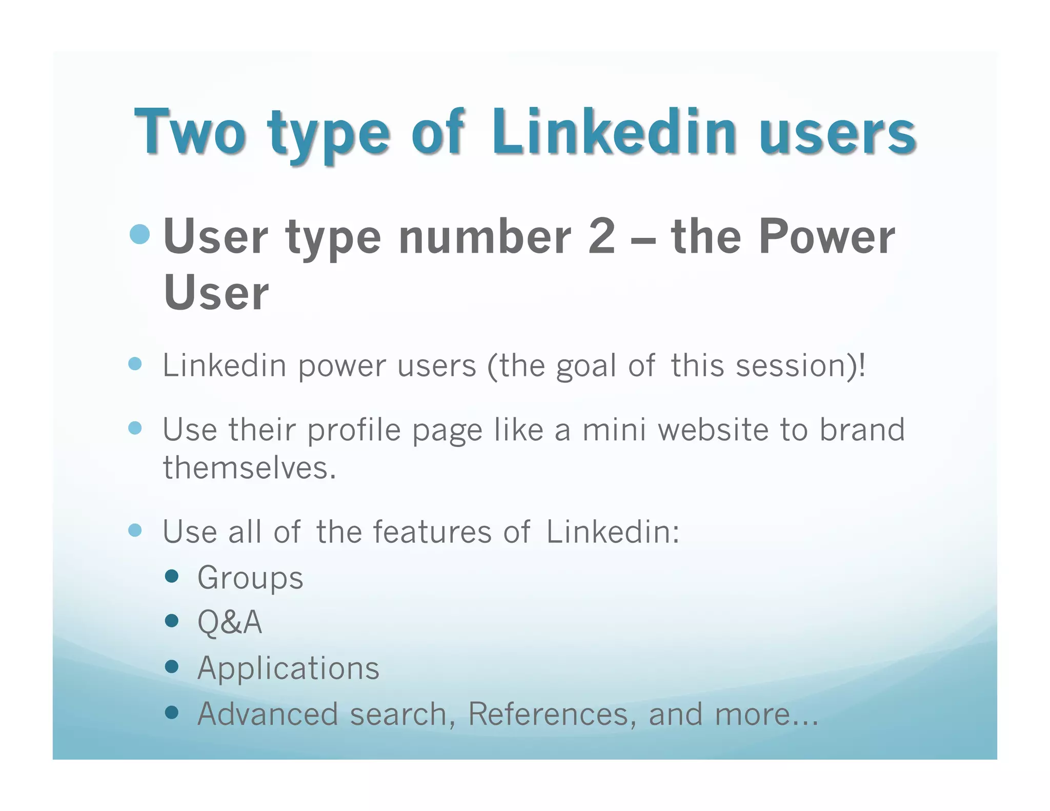 21st Century Networking via Linkedin