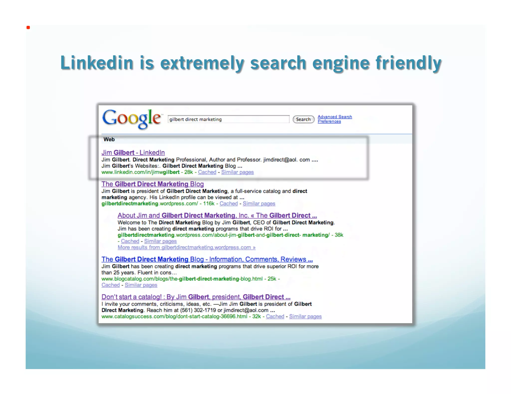 21st Century Networking via Linkedin