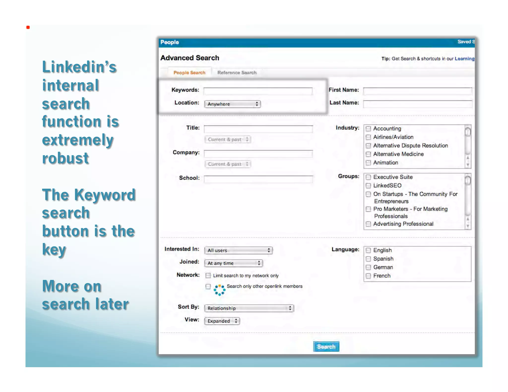 21st Century Networking via Linkedin