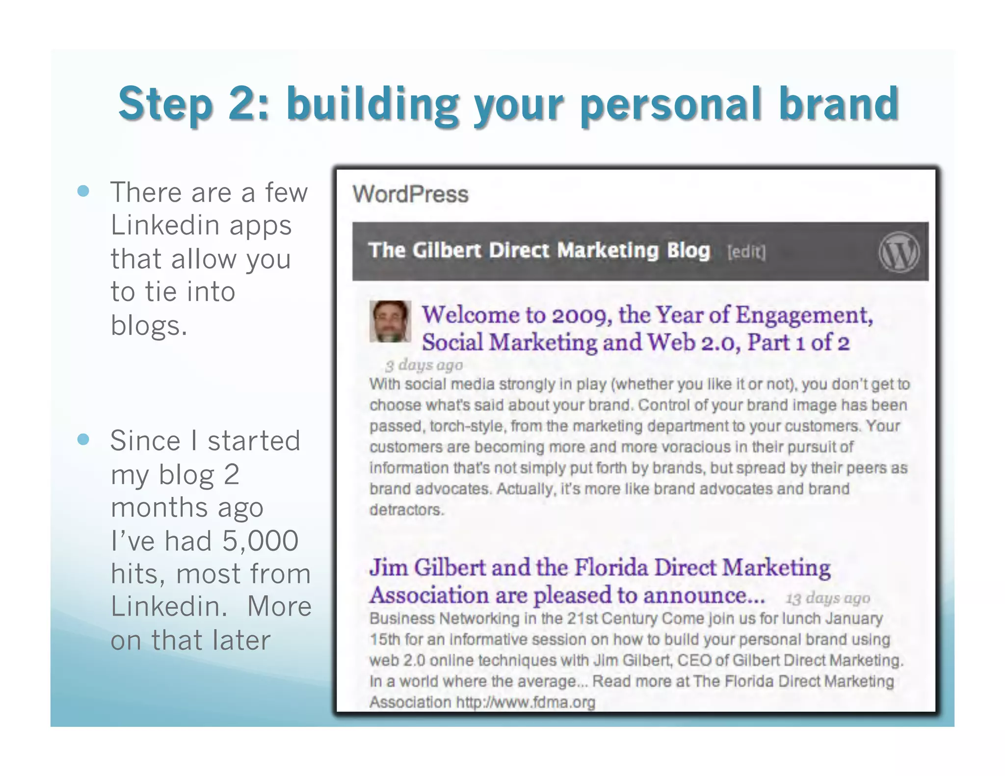 21st Century Networking via Linkedin