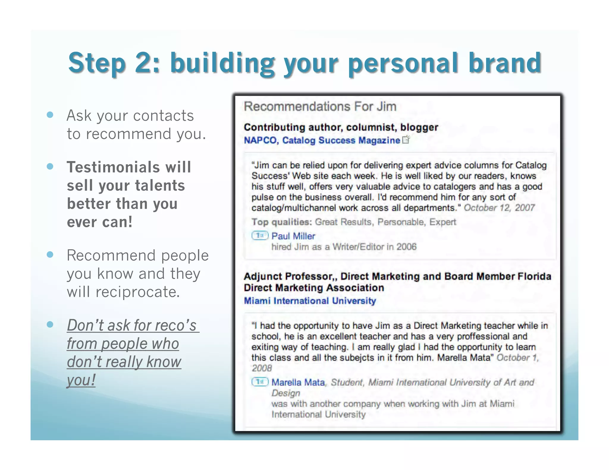 21st Century Networking via Linkedin