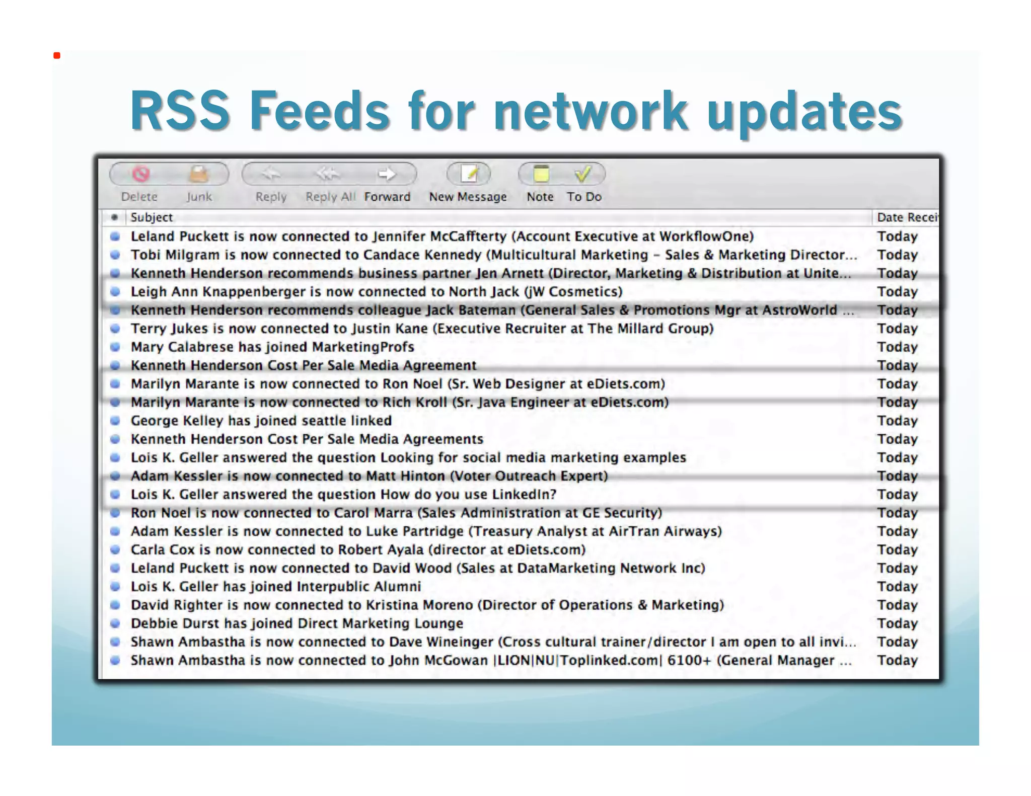 21st Century Networking via Linkedin