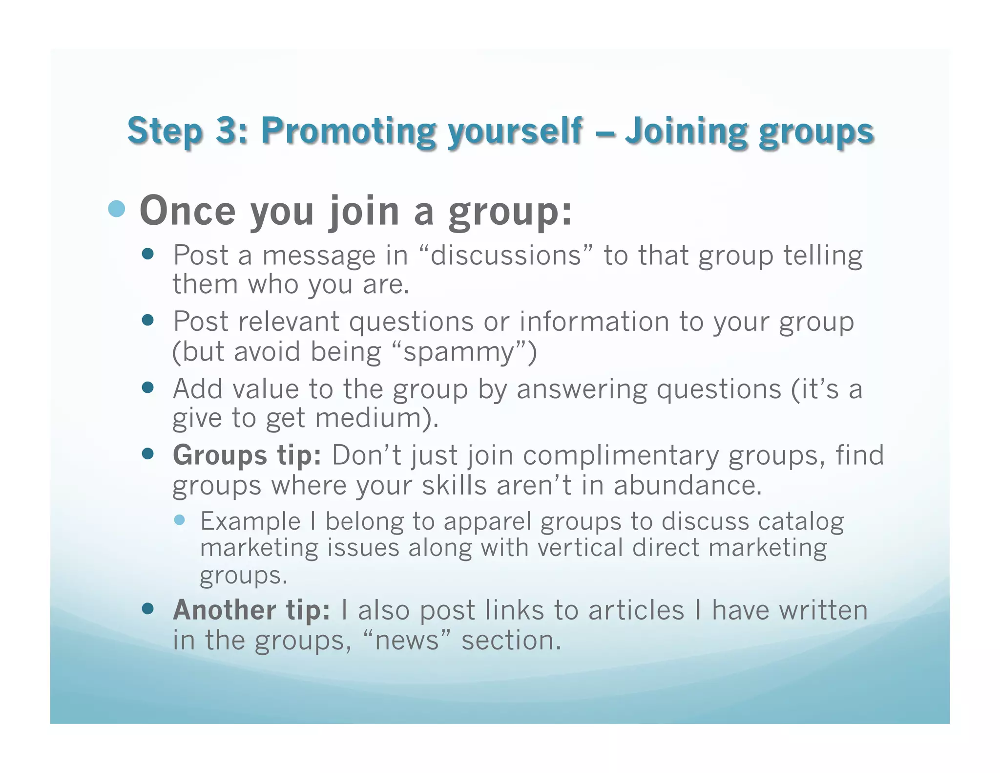 21st Century Networking via Linkedin