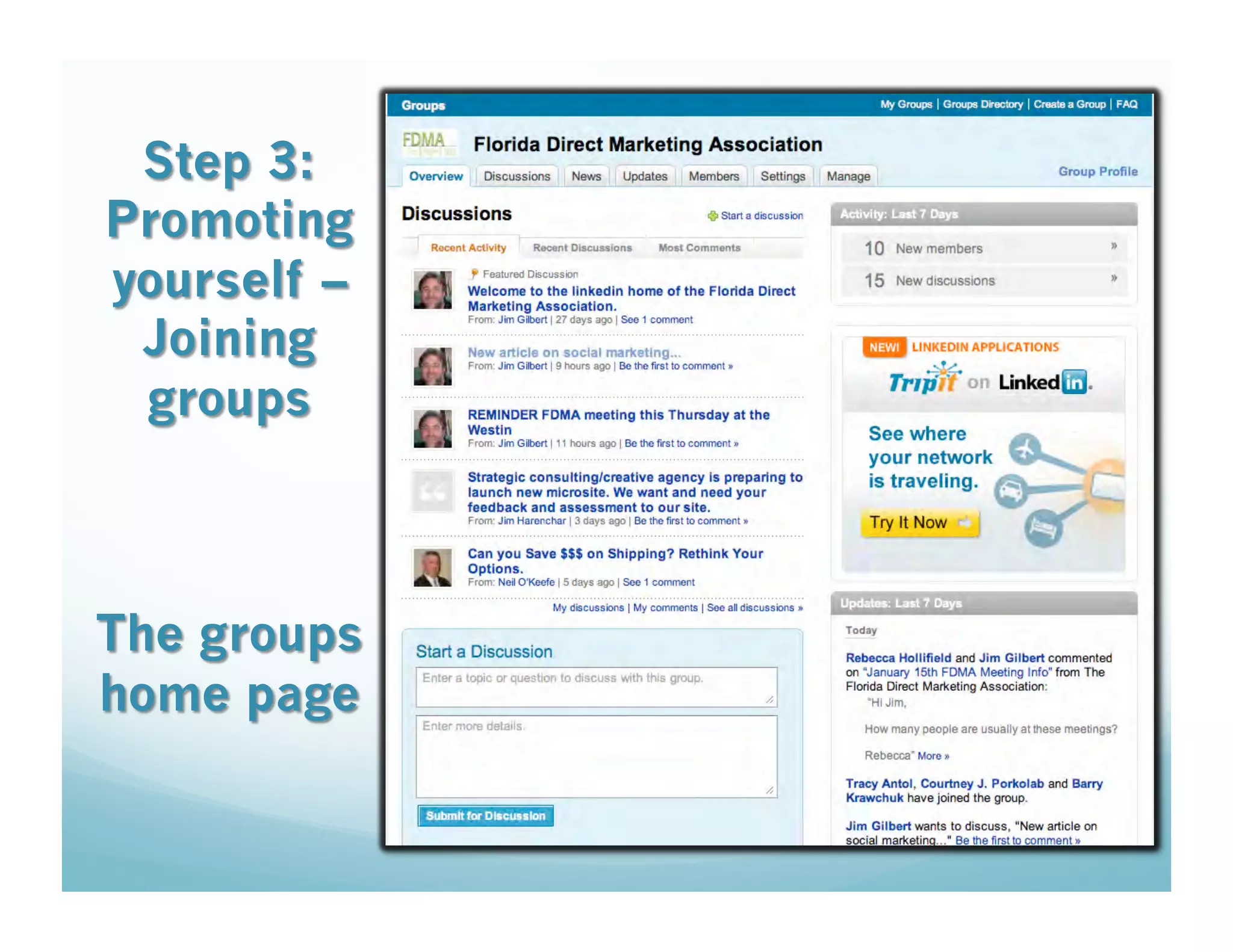 21st Century Networking via Linkedin