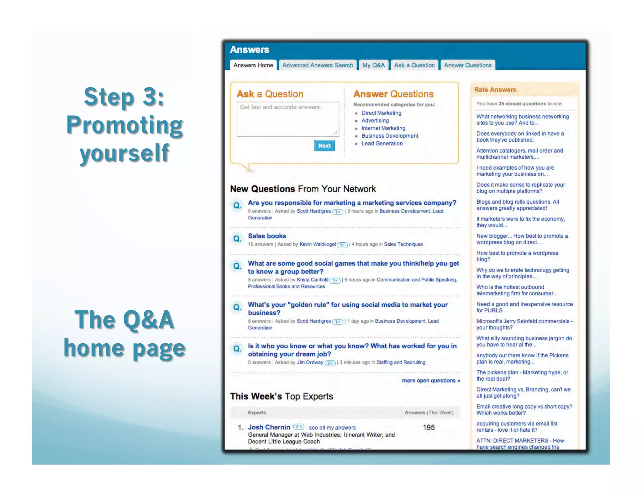 21st Century Networking via Linkedin