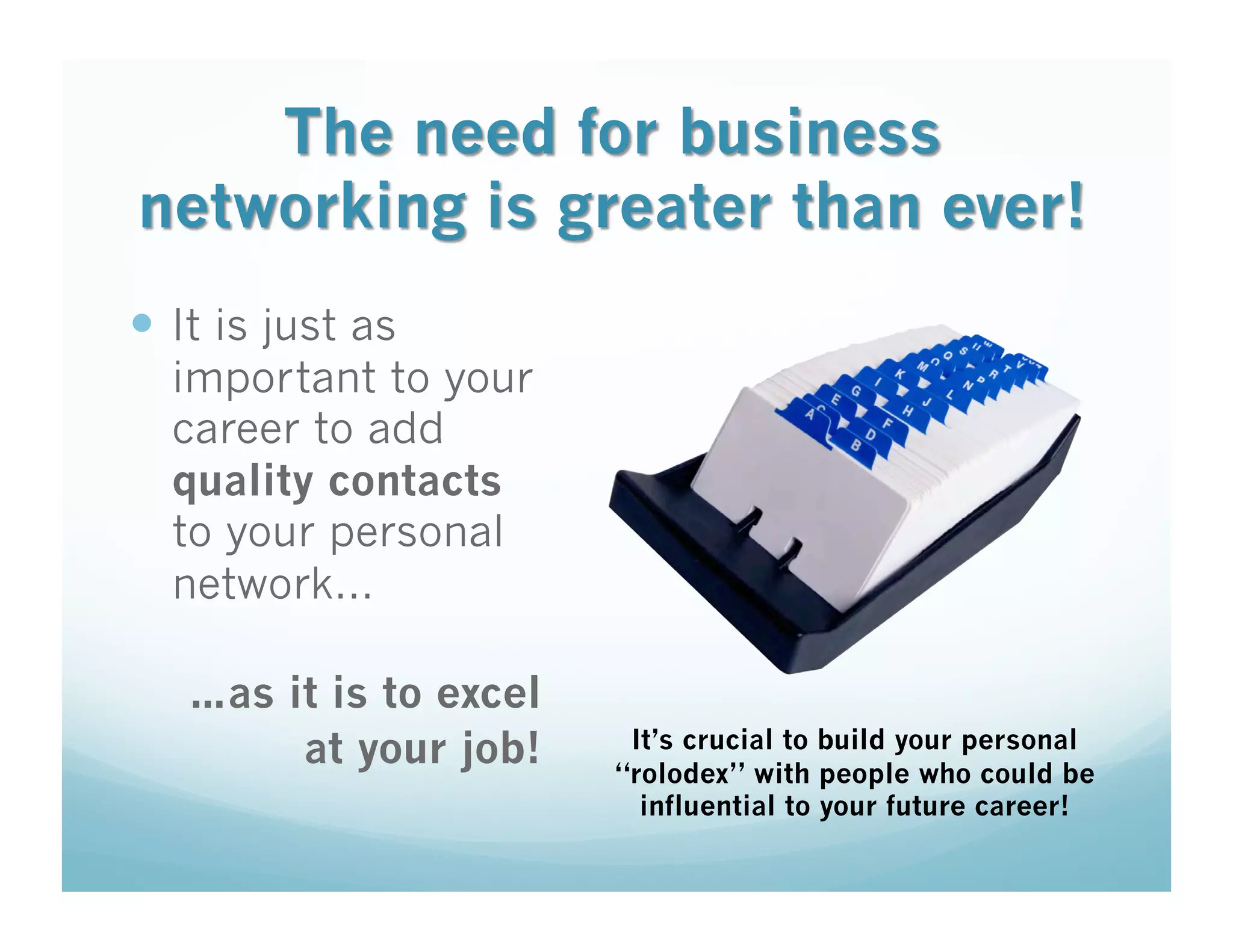 21st Century Networking via Linkedin