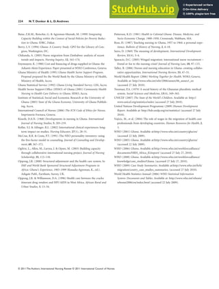 21St Century Nursing Practice In Ghana Challenges And Opportunities | PDF