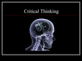 Critical Thinking 