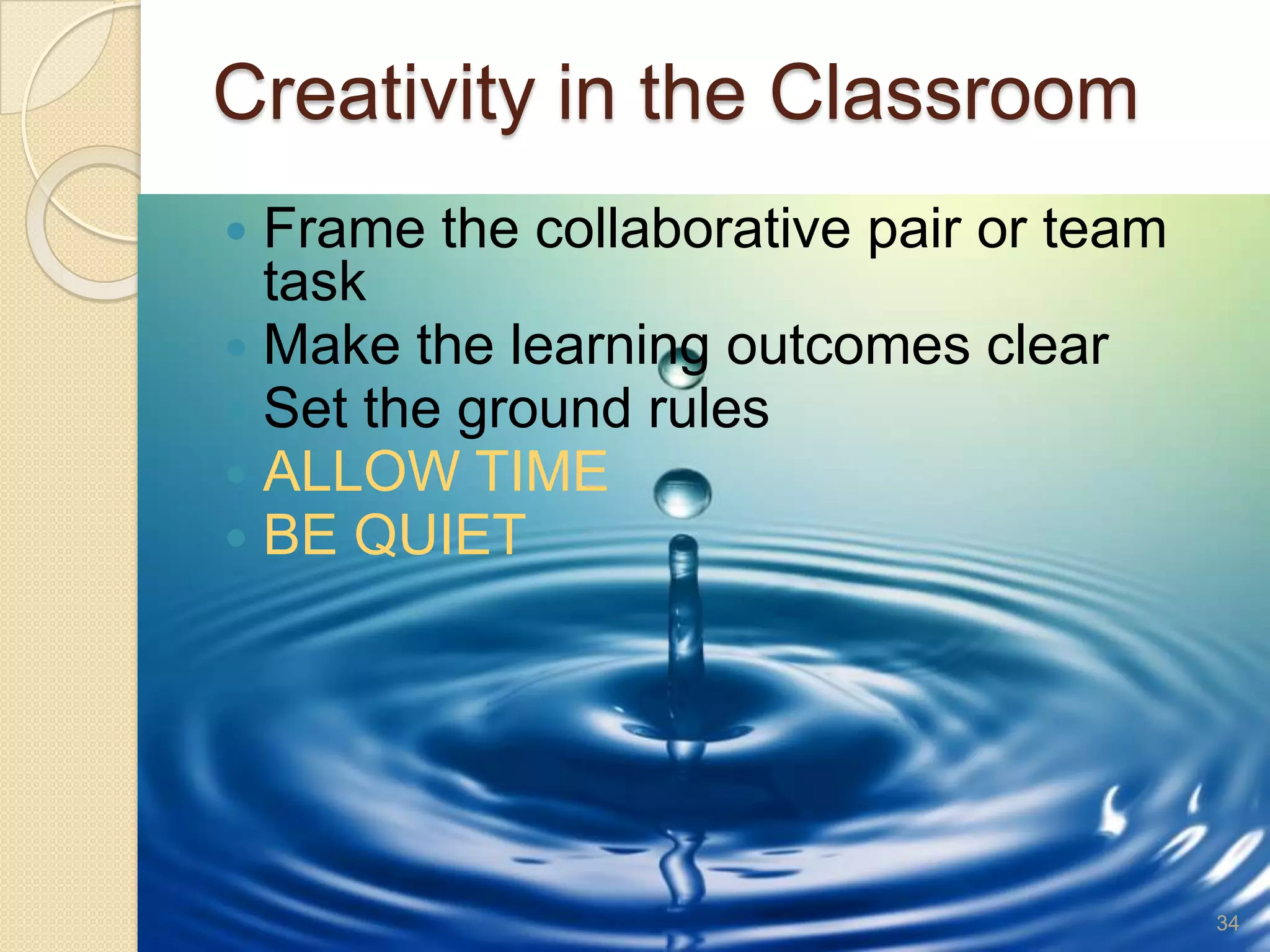 Immediate application