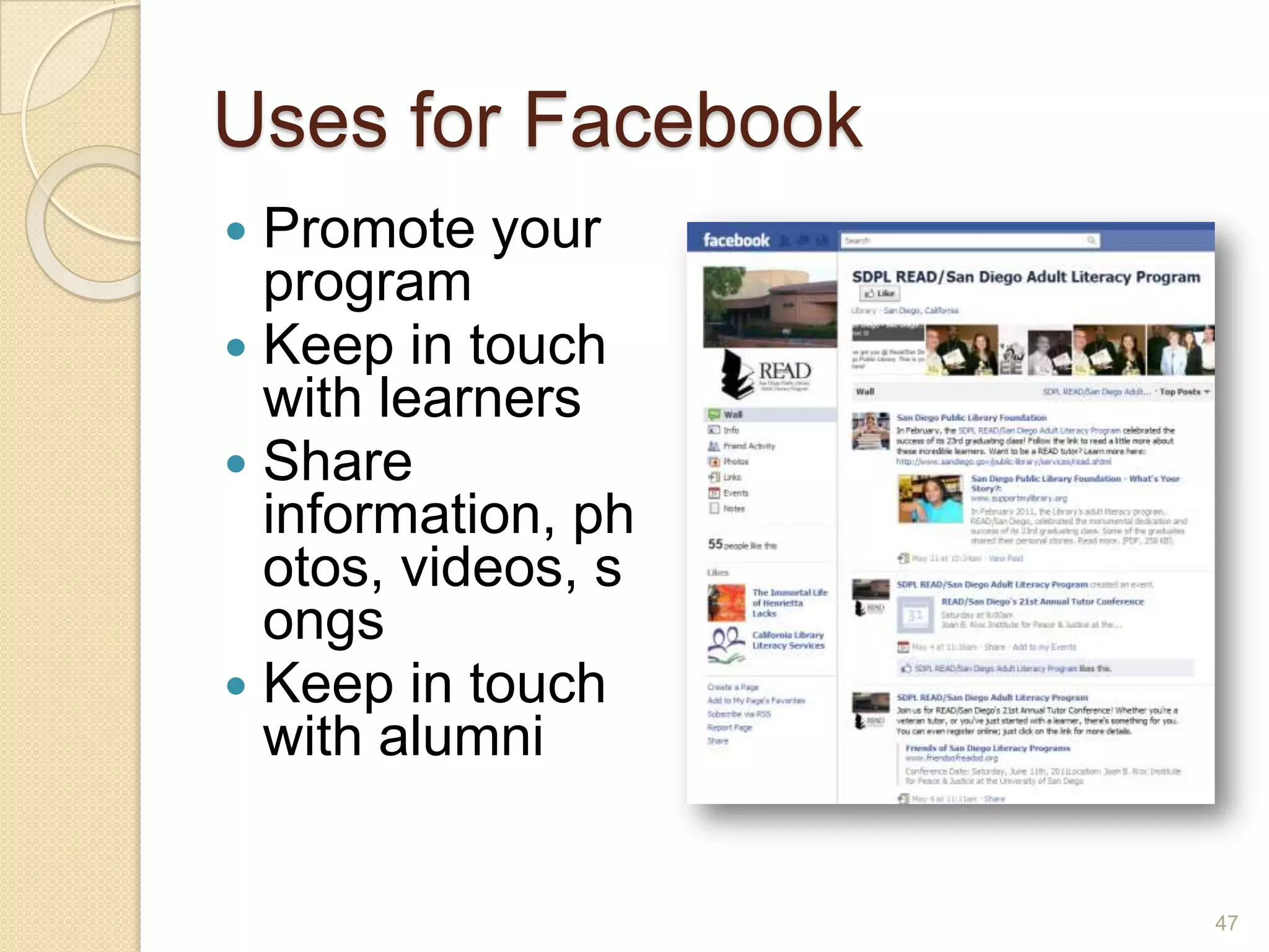 Collaborative ProjectsAn online project between Santa Ana students and some high school students in ArkansasNewport Mesa Adult School students create a wiki for their student councilJose Lopez Mercedes works with his students on a Voki project36