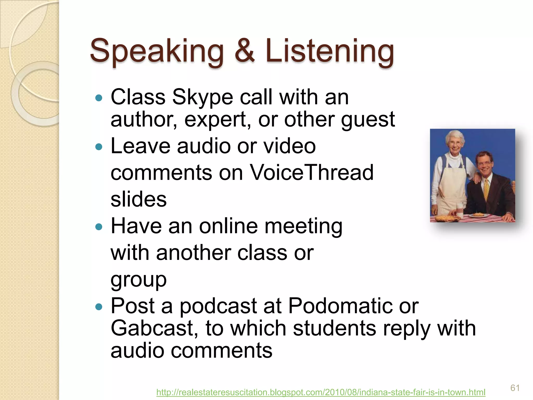 Share your thoughts about Facebook with your partnersDo you use it?Have you thought about using it with learners?Is it a good idea?Why, or why not?50