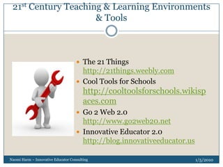 Where is your district on the continuumof 21st century skills integration?MILE Guide Self-Assessment tool http://21stcenturyskills.org/documents/mile_guide_tool_091101.pdf