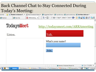 Enhancing / Assessing teaching and learning