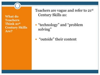 Research based frameworkwww.21stcenturylearning.org