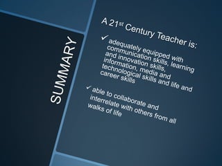 21st century teacher