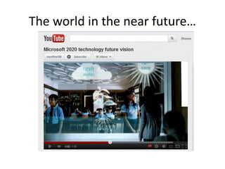 The world in the near future…

 