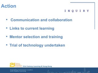 Why Inquiry?personalizing learning.transdisciplinary.constructivistlearning to learnlife long learningauthentic learning