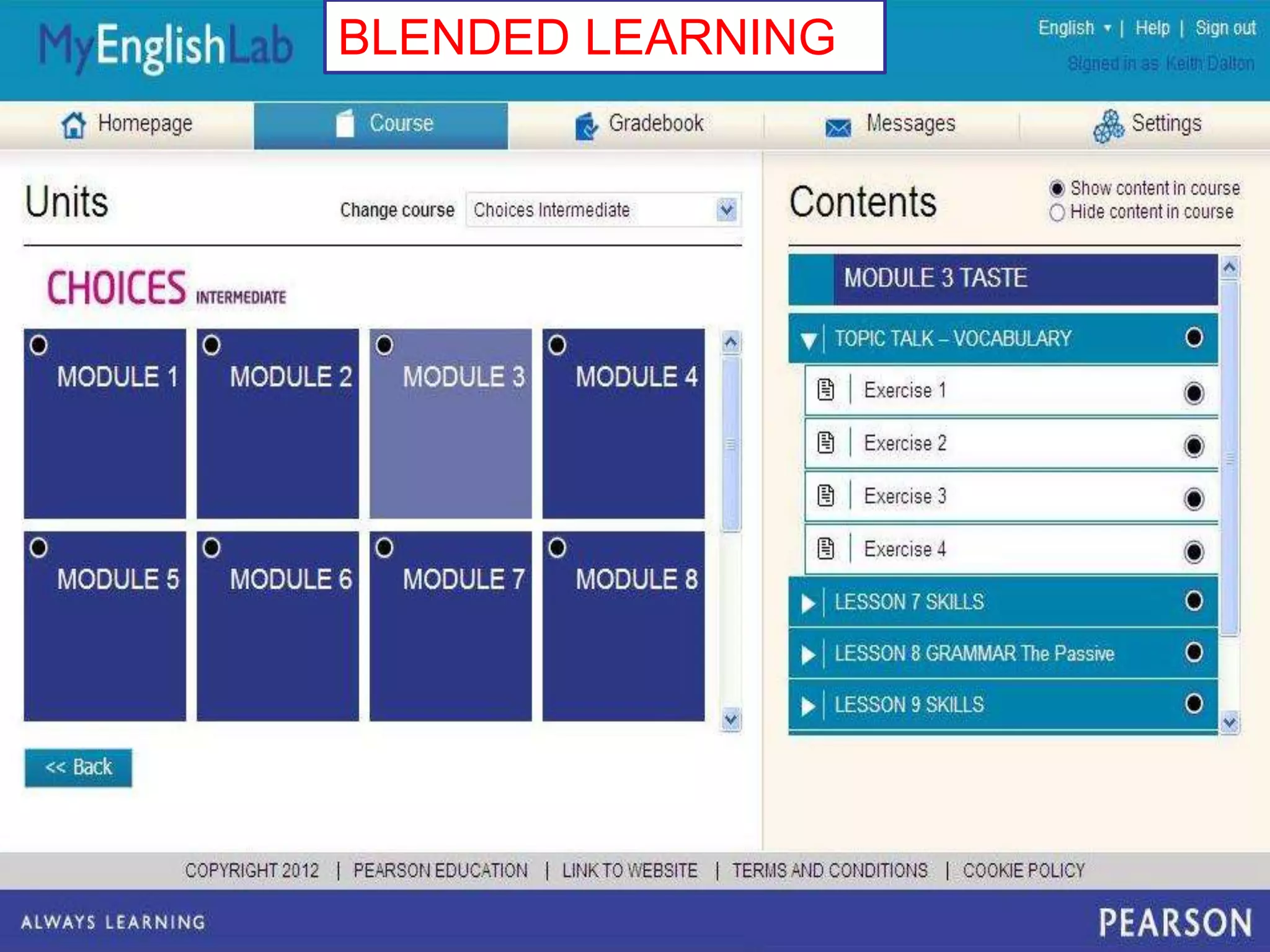 BLENDED LEARNING
 