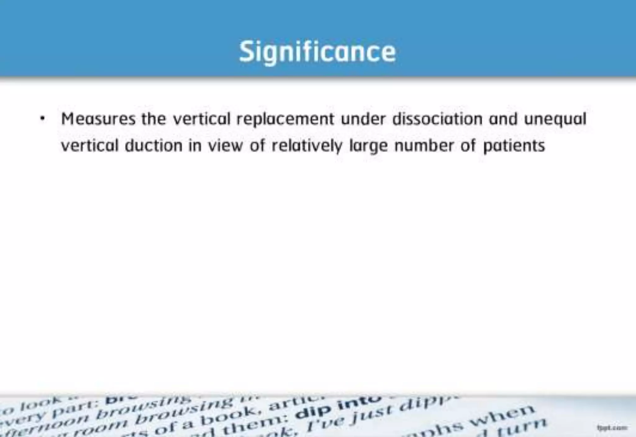 21 step-Diagnosis Procedure Refraction