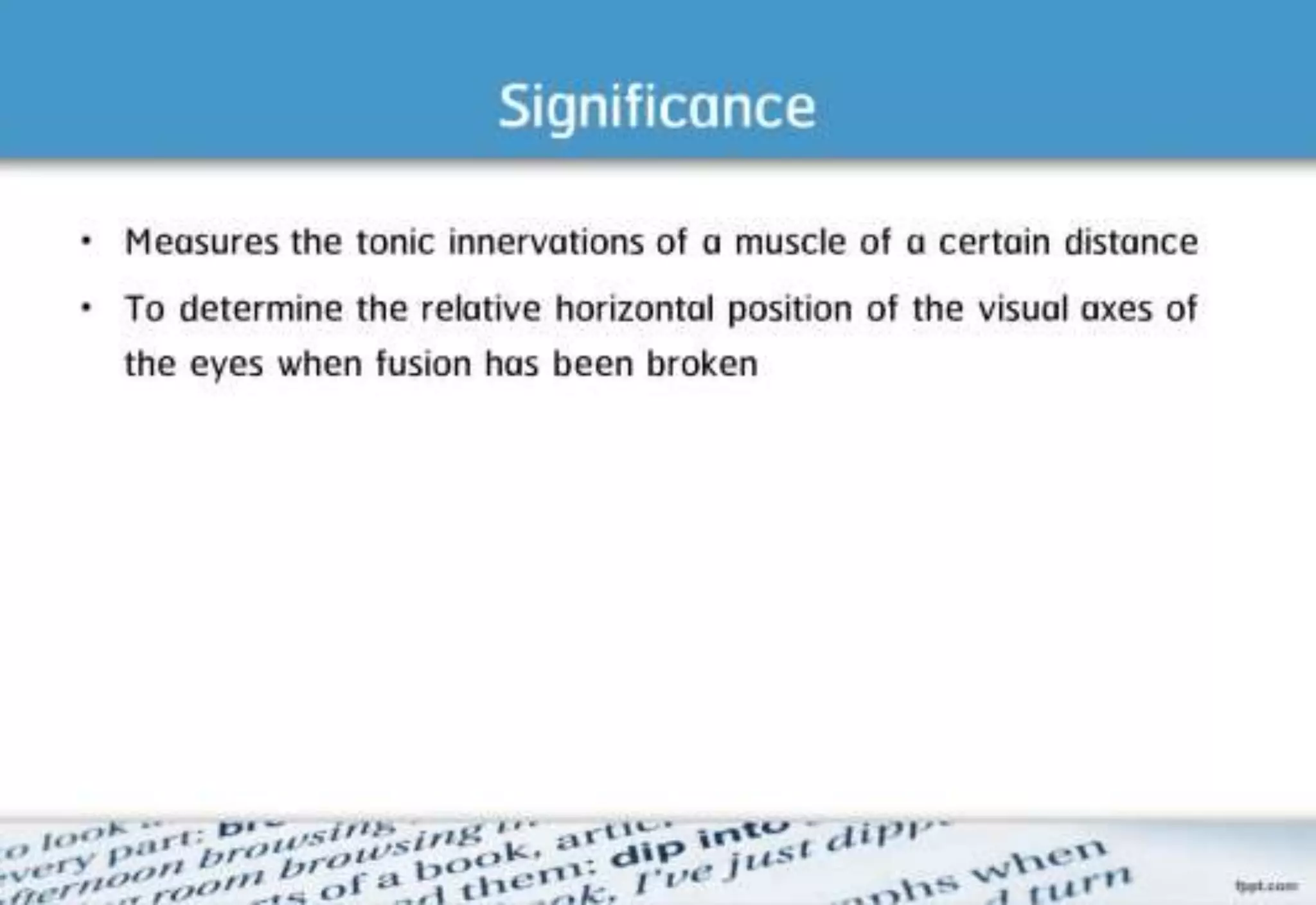 21 step-Diagnosis Procedure Refraction