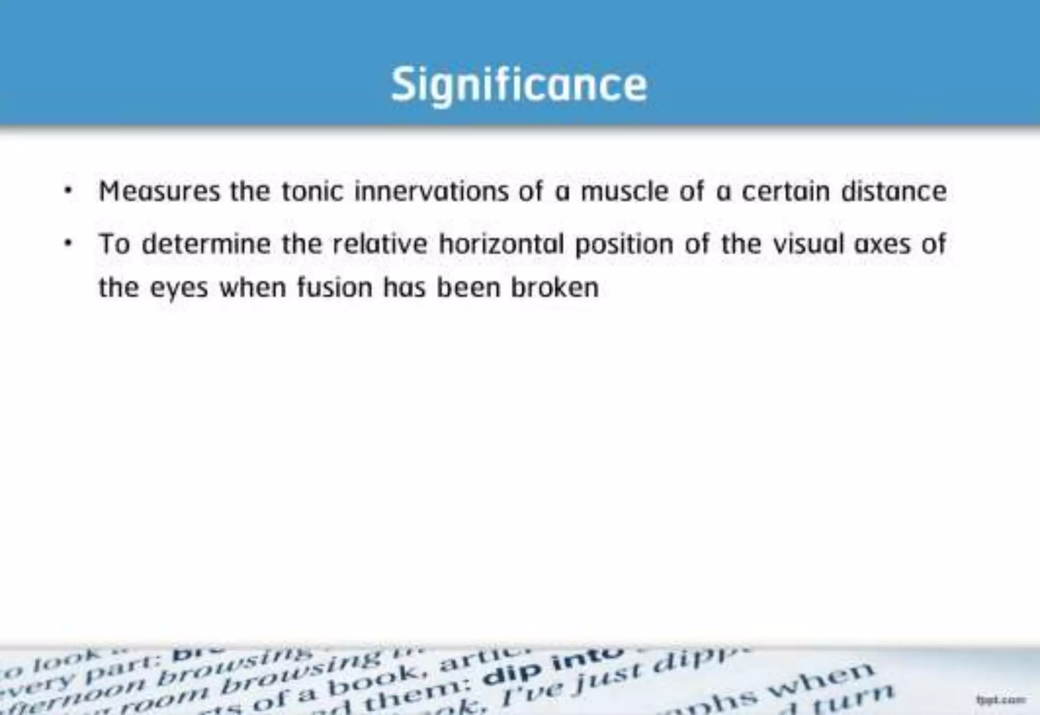 21 step-Diagnosis Procedure Refraction