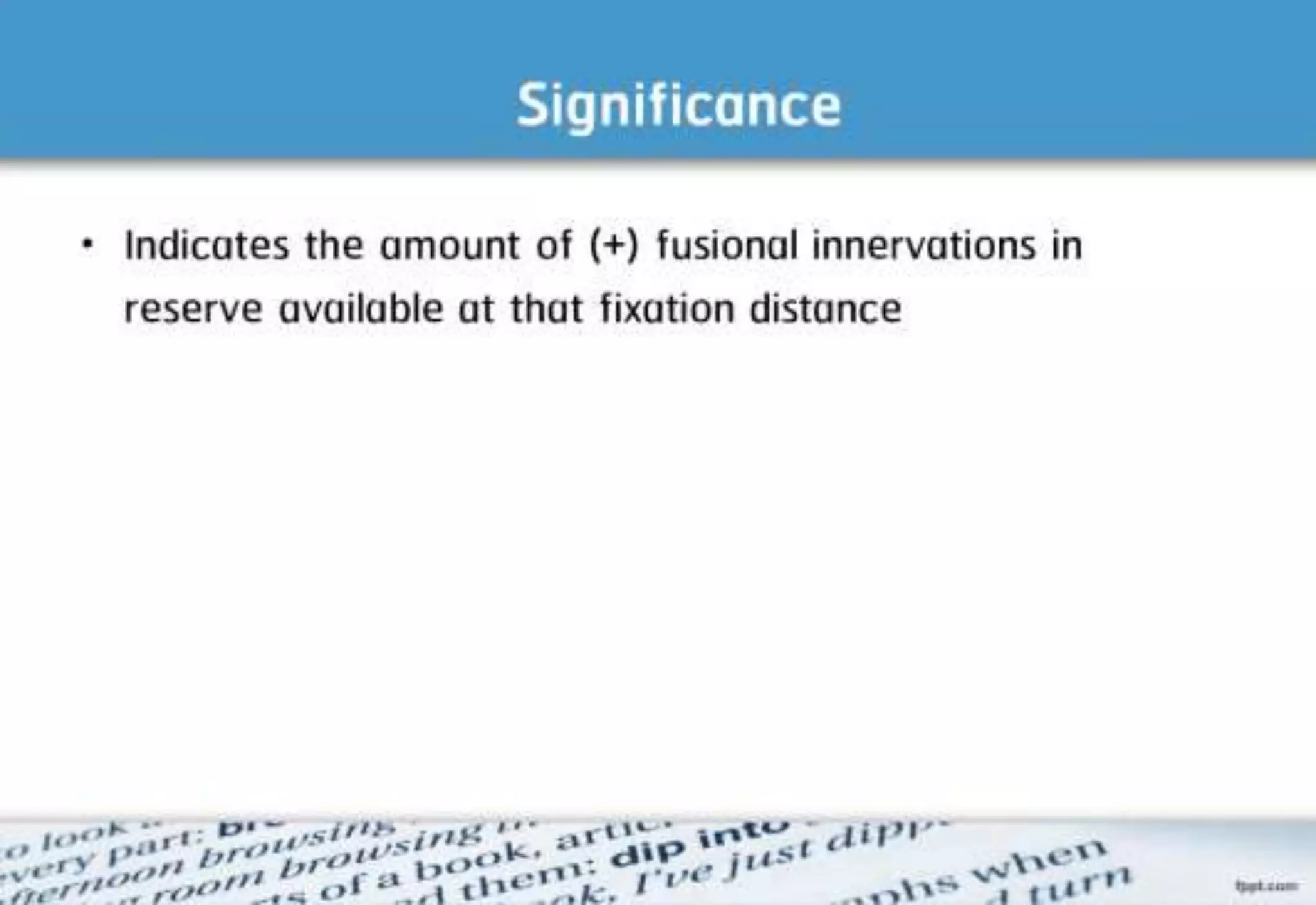21 step-Diagnosis Procedure Refraction