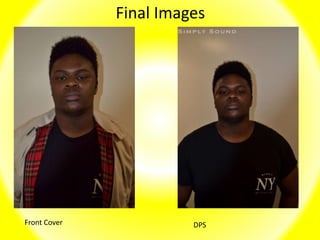 Final Images
Front Cover DPS
 