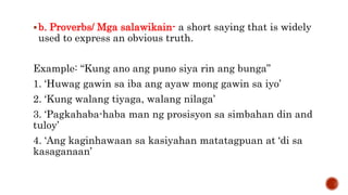 Prosisyon Examples 21ST LITERATURE.pptx