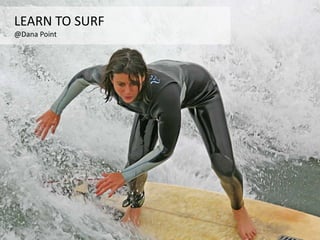 LEARN TO SURF
@Dana Point
 