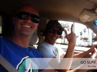 GO SURF
2x a Day
 