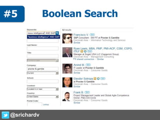Boolean Search
@srichardv
#5
 