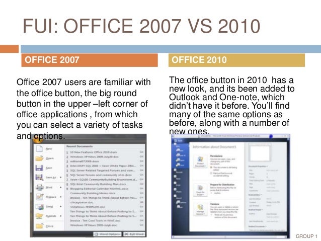 Fluent User Interface