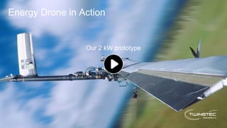 Our 2 kW prototype
Energy Drone in Action
 