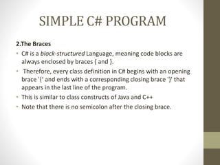 21UCAC61 C# and .Net Programming.pdf(MTNC)(BCA) | PDF