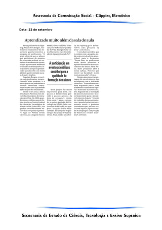 Data: 22 de setembro
 