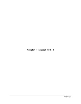 16 | P a g e
Chapter-4: Research Method
 