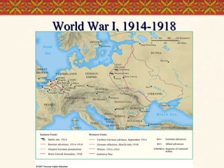 World War I, 1914-1918 