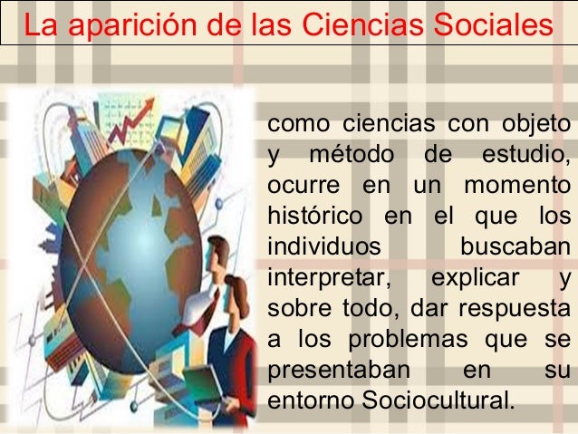 Marco teórico y metodológico de las ciencias sociales (CCSS)
