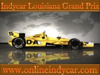 watch Indycar Louisiana Grand Prix online live