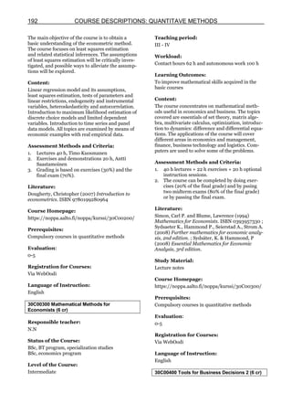 quantitative methods (1) | PDF