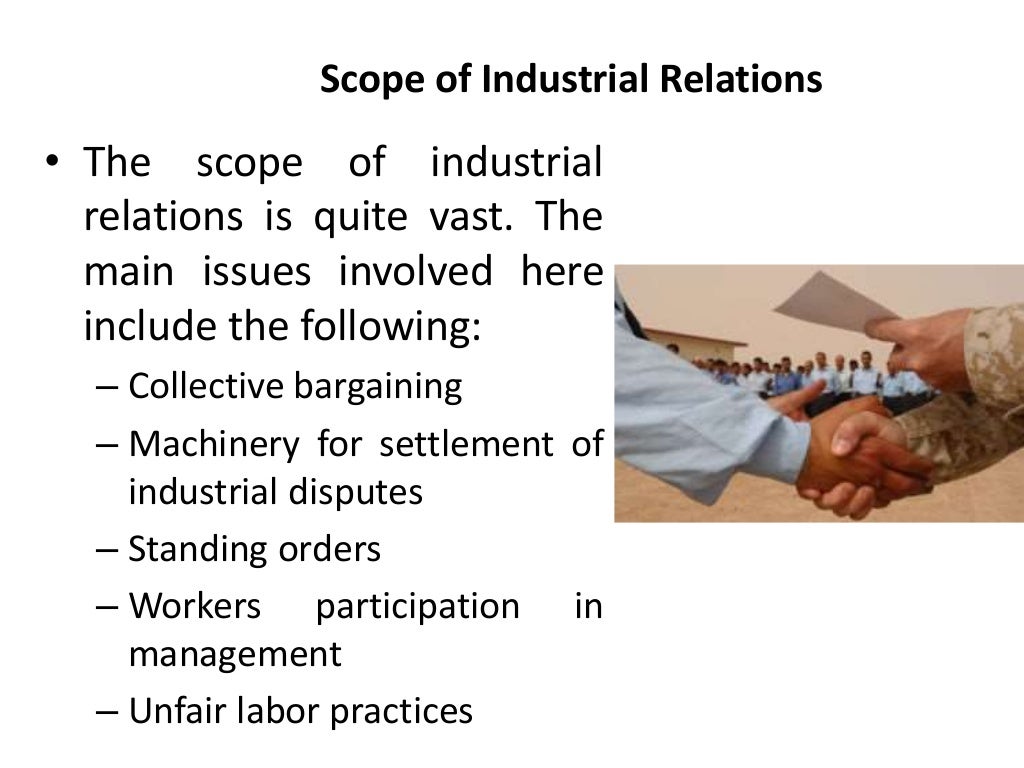 a case study in industrial relations