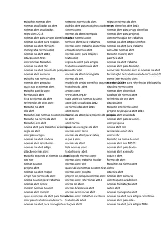 trabalhos normas abnt
normas atualizadas da abnt
normas abnt atualizadas
regra abnt 2013
normas abnt para artigos científicos 2013
normas da abnt para citações
normas da abnt nbr 6023
monografia normas abnt
normas do abnt 2014
citação abnt 2013
abnt normas trabalhos
normas da abnt nbr
normas da abnt projeto de pesquisa
normas abnt sumario
trabalho nas normas abnt
normas abnt pesquisa
quais sao as normas abnt
trabalho padrão abnt
formatacao abnt
lista de normas da abnt
referencias de sites abnt
trabalho na abnt
leis abnt
trabalhos nas normas da abnt prontos
trabalho na norma da abnt
trabalhos em abnt
norma abnt para trabalhos academicos
regra de abnt
abnt para artigos
normas da abnt modelo
normas abnt referências
normas da abnt artigo
citação normas abnt
trabalho segundo as normas da abnt
site nbr
nomar da abnt
projeto abnt
normas da abnt citação
artigo nas normas da abnt
norma da abnt para trabalhos
normas abnt online
modelo normas da abnt
normas abnt modelo
quais as normas da abnt para trabalhos
abnt para trabalhos academicos
normas da abnt para monografias
texto nas normas da abnt
padrão abnt para trabalhos academicos
sistema abnt
normas da abnt exemplos
manual normas abnt
formato abnt para trabalhos
normas abnt trabalho acadêmico
consulta normas abnt
normas abnt para citações
texto abnt
regras da abnt para artigos
trabalhos acadêmicos abnt
consultar nbr
normas da abnt monografia
normas da ant
modelo de artigo cientifico segundo a abnt 2013
trabalhos da abnt
artigos abnt
www.abnt.org.br
tudo sobre as normas da abnt
abnt 6023 atualizada 2012
as normas da abnt 2014
abnt online
normas da abnt para projetos de pesquisa
lei abnt
abnt norma
quais são as regras da abnt
normas abnt texto
normas da abnt para textos
o que é abnt
normas de abnt
lista normas abnt
trabalhos na abnt
catálogo de normas abnt
normas abnt trabalho escolar
normas abnt site
quais são as normas da abnt 2014
normas abnt projeto
projeto de pesquisa normas abnt
normas abnt referencias 2013
norma do abnt
normas brasileiras abnt
normas referencias abnt
normas abnt trabalhos escolares
trabalho da abnt
citaçoes abnt
regras e normas da abnt
artigo cientifico abnt 2013
normas abnt para artigo científico
normas abnt para projetos
abnt formatação de trabalhos
normas da abnt artigo cientifico
normas da abnt para trabalho
consultar normas abnt
trabalho modelo abnt
padrões abnt
normas da abnt trabalho
normas abnt para trabalho
como fazer trabalho com as normas da abnt
formatação de trabalhos academicos abnt 20
como fazer trabalho abnt
normas da abnt para referências bibliográfica
citações normas abnt
normas abnt download
catalogo de normas abnt
referência de site abnt
citaçao abnt
trabalho em normas abnt
projeto de pesquisa abnt 2013
normas abnt atualizada
normas abnt para resumos
abnt pesquisa
norma abnt nbr
referencias abnt sites
abnt e nbr
trabalho na forma da abnt
normas abnt nbr 10520
normas abnt para textos
normas abnt exemplo
o que e abnt
formas de abnt
trabalhos na norma abnt
abnts
citacoes abnt
normas abnt sumário
abnt trabalho academico
normas formatação abnt
sobre abnt
normas monografia abnt
normas da abnt para artigos cientificos
normas abnt para sites
normas da abnt para artigos 2014
 