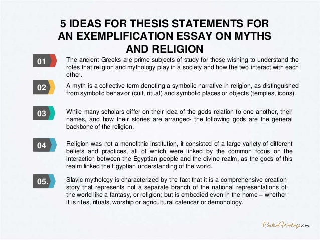 Exemplification essay slideshare image