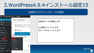 OWASP WordPressセキュリティ実装ガイドライン （セキュアなWordPressの構築ハンズオン手順書）