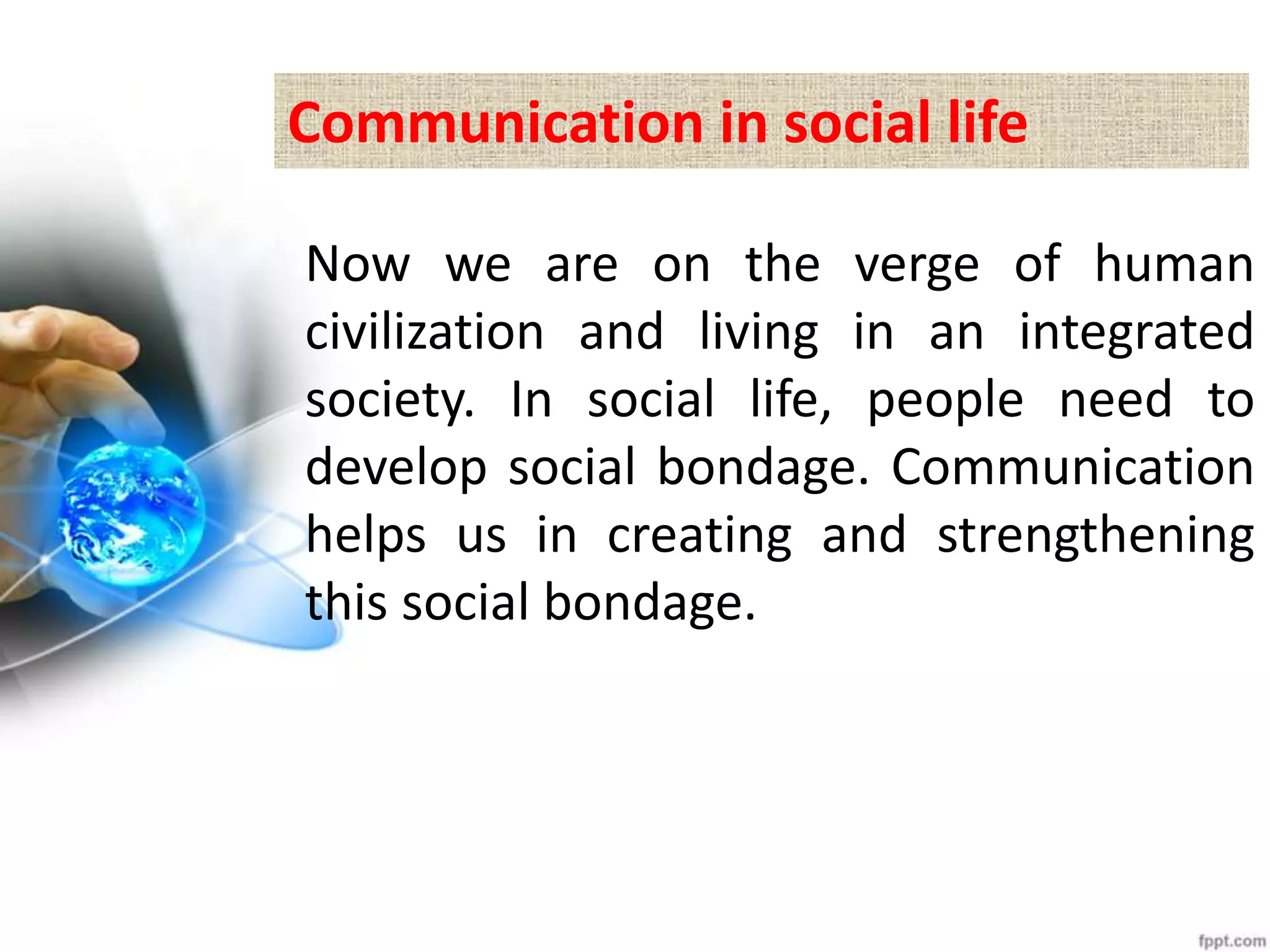 The Scope of Communication | PPTX